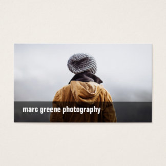 Simple Freelance Photographer Photography Photo Business Card