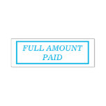 [ Thumbnail: Simple "Full Amount Paid" Rubber Stamp ]