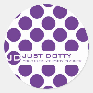 SIMPLE FUN STICKER :: bold dots 7