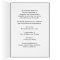 Simple Funeral Memorial Photo Folded Prayer Card