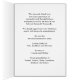 Simple Funeral Memorial Photo Folded Prayer Card