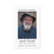 Simple Funeral Memorial Prayer Photo Card
