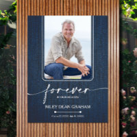Simple Funeral Photo Sympathy Memorial