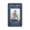 Simple Funeral Photo Sympathy Memorial Prayer Card