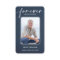 Simple Funeral Photo Sympathy Memorial Prayer Card