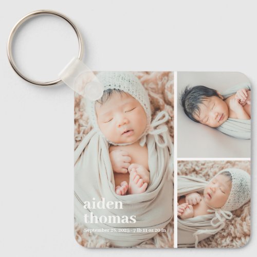 Simple Gallery Of Three Personalized Keychain