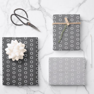 Simple Gender Neutral Wrapping Paper Sheets