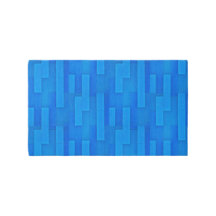 Simple Geometric Pattern and Shades of Blue