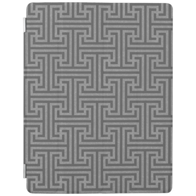 Simple geometric shapes iPad smart cover (Front)
