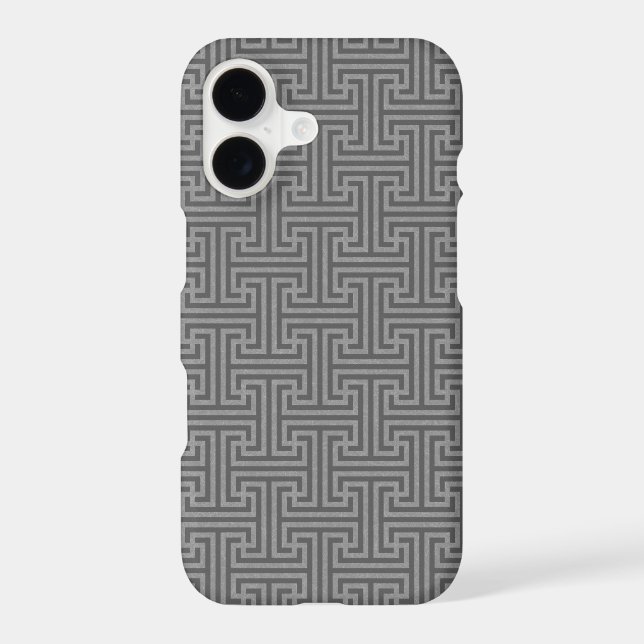 Simple geometric shapes iphone case (Back)