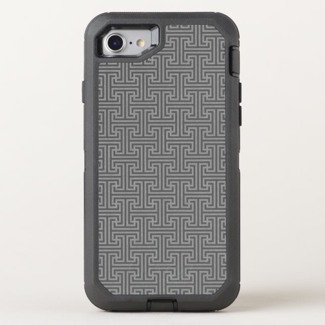 Simple geometric shapes otterbox iPhone case (Back)