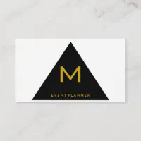 Business Simple Geometric Fragment Company Business Card