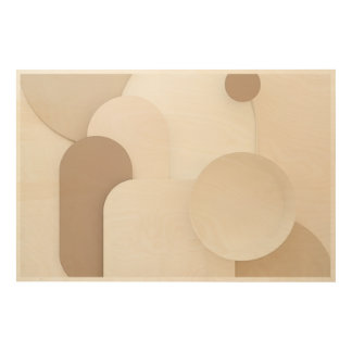 Simple Geometric Wall Art - Scandinavian Decor