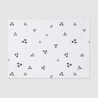 Simple Ghost Face Halloween Tissue Paper