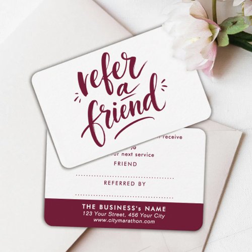 Simple Gift Voucher Red White Discount Paint Typo Card