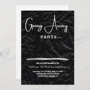 simple going away party invitations