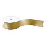 Simple Gold Background Satin Ribbon