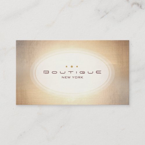 Simple Gold Foil Look Beauty and Fashion Business Card Templates