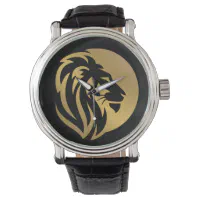 Watch with lion discount logo