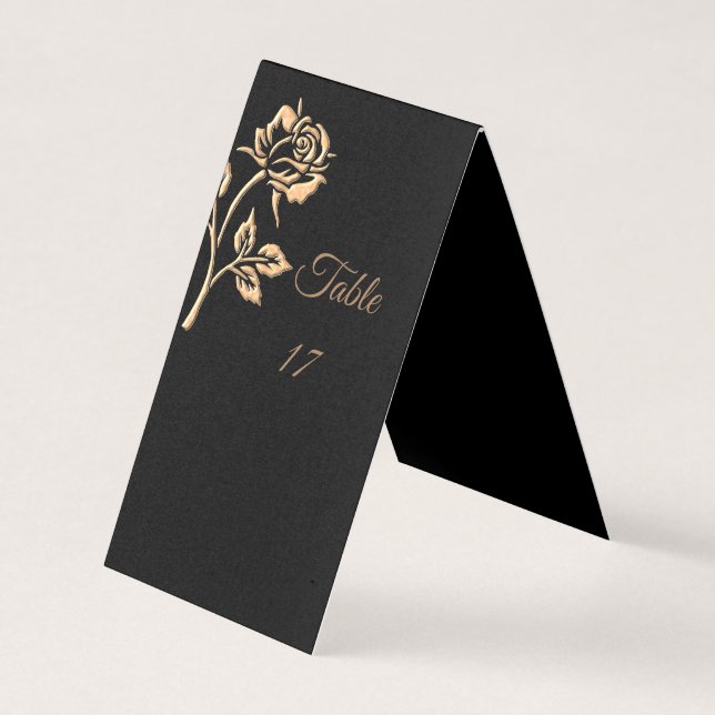 Simple Gold Rose (Front)