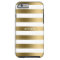 Simple Gold Stripes On White Background