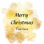 Simple golden add your text merry Christmas custom Cutout<br><div class="desc">Design</div>