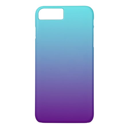 Simple Gradient Background Purple Turquoise Blue Iphone 8 Plus/7 Plus 