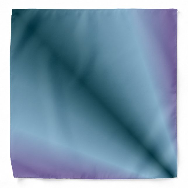 Simple Gradient Bandana (Cool Palette #3) (Front)