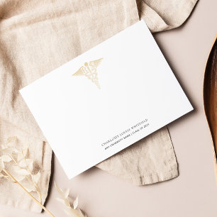 Simple Graduation 2026 Nurse Pinning Thank You Card