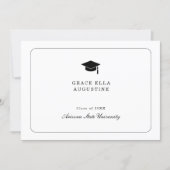 Simple Graduation Announcement (Front)