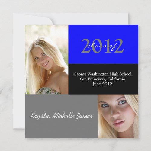 Simple Graduation Announcement