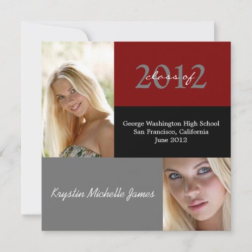 Simple Graduation Announcement