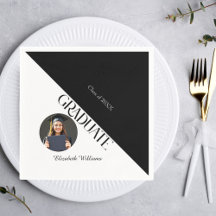 Simple Graduation Black and White