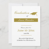 Simple Graduation Invitation (Front)