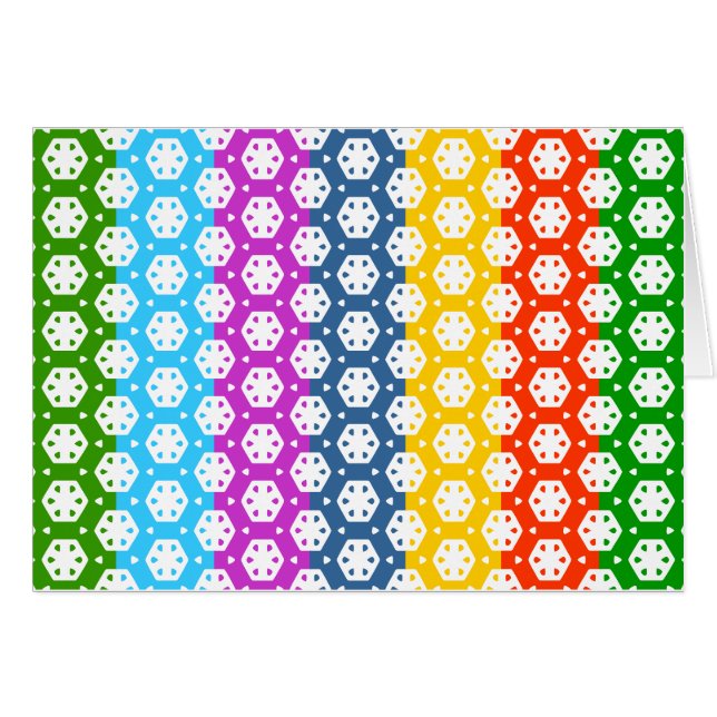 Simple Graphics - Exotic Happy Patterns Cards (Front Horizontal)