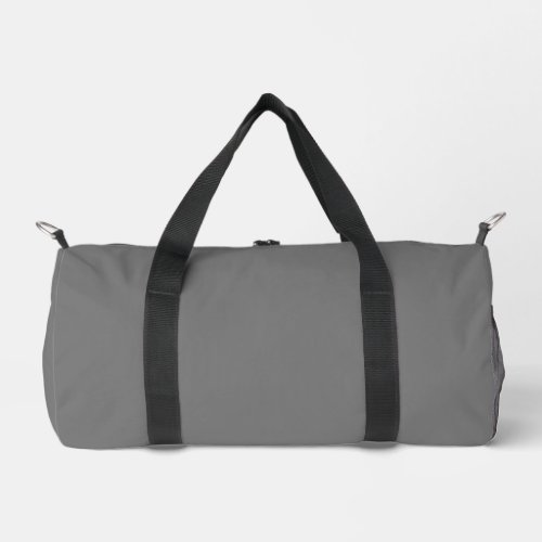 Simple Gray Small Duffel Bag Printed Duffel Bags