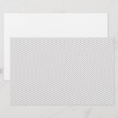 Simple Gray ZigZag (Front/Back)