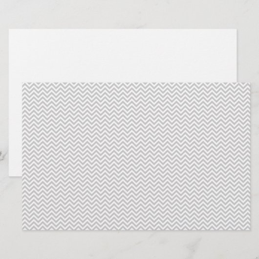 Simple Gray ZigZag (Front/Back)