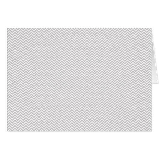 Simple Gray ZigZag Cards (Front Horizontal)