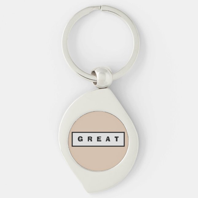 Simple Great Authority® Keychain (Front)