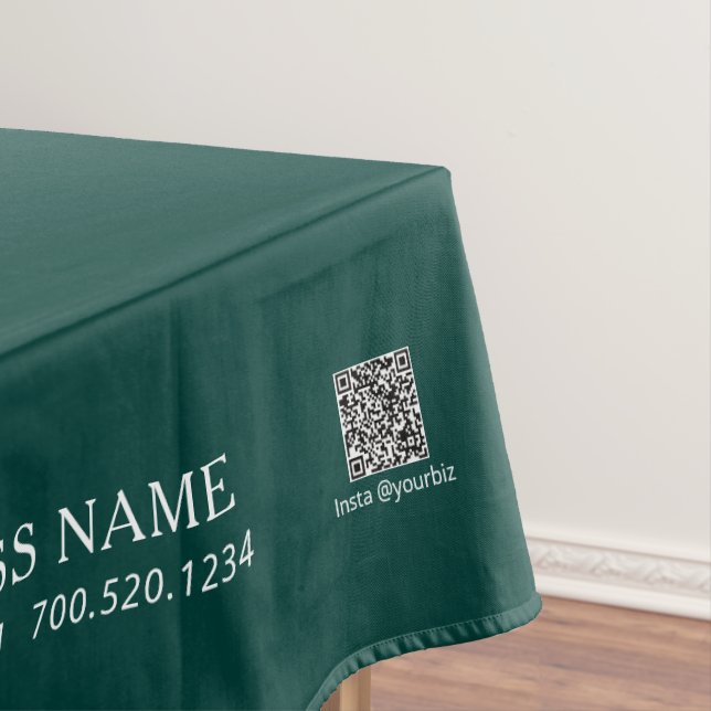 Simple Green Company Logo Craft Show Market Tablecloth (In Situ)