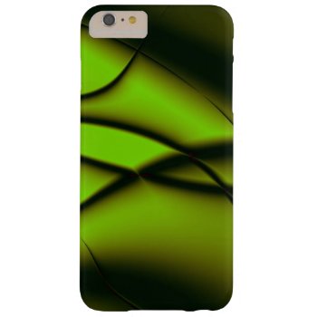 Simple Green Fractal Design Barely There iPhone 6 Plus Case