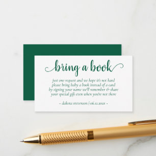 Simple Green Shower Sour Apple Bring a Book Enclosure Card
