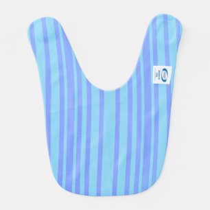 Simple green watercolor abstract add logo text min baby bib