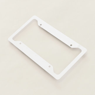 Simple green watercolor abstract add logo text min license plate frame