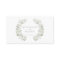 Simple Greenery Floral Wedding RSVP QR code card
