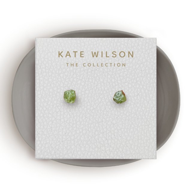 Simple Grey Stud Earring Display Card (Creator Uploaded)