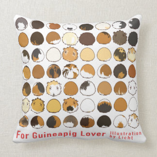 Simple Guinea Pig Hip Throw Pillow