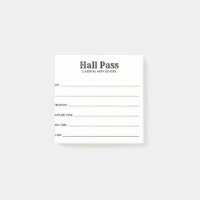 Simple Hall Pass