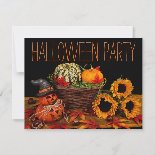 Simple Halloween Party Invitations